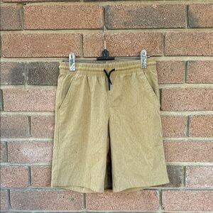 Nautica Boy's Tan Flat Front Shorts Size Medium